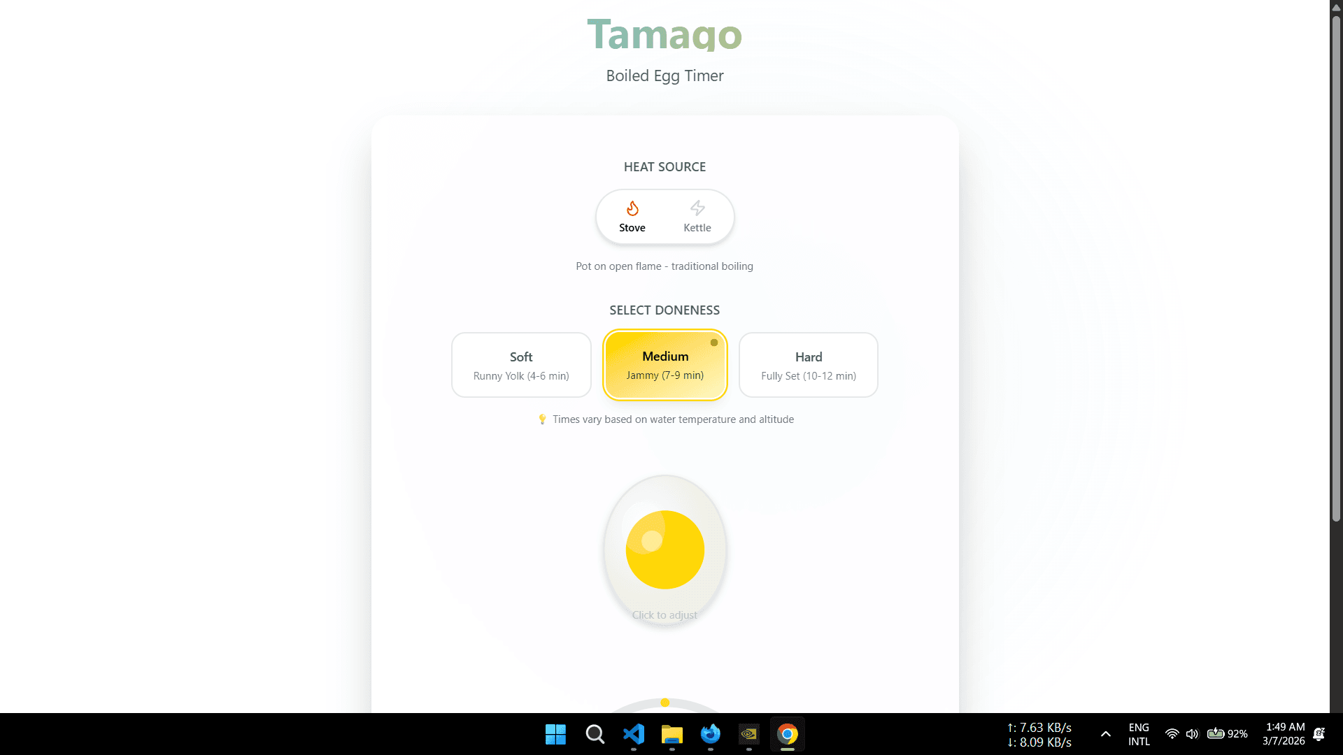 Tamago - Screenshot 1